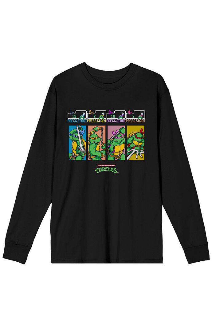 Men's Classic Teenage Mutant Ninja Turtles Long Sleeve T-Shirt Product Image