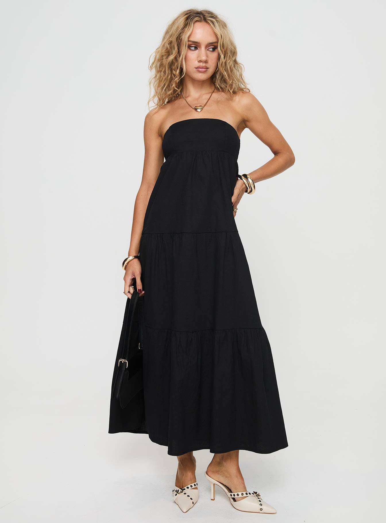 Osment Maxi Dress Black Product Image