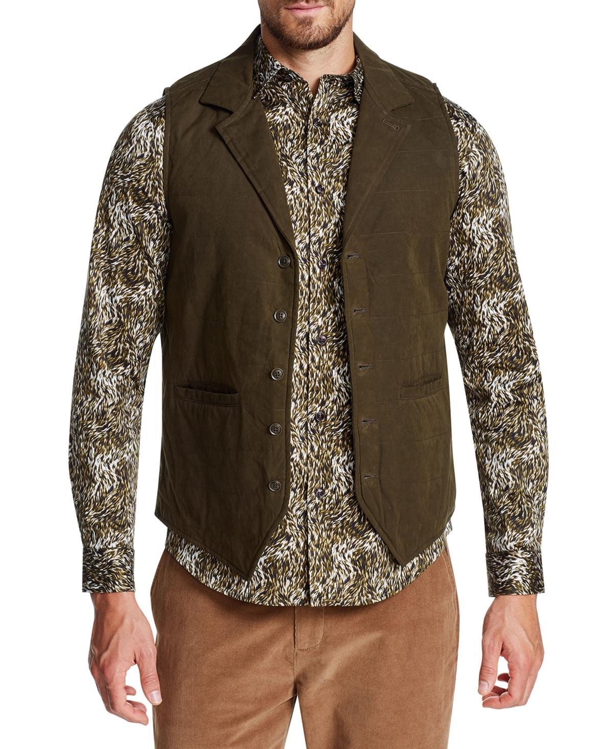 Brooklyn Brigade Mens Tofino Quilted Vest - Olive Product Image