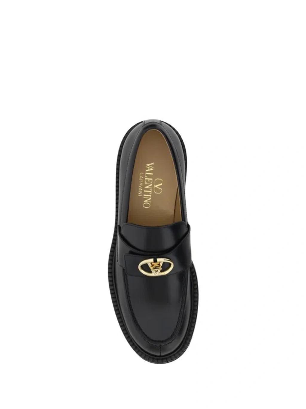 VALENTINO GARAVANI Loavers In Black Product Image