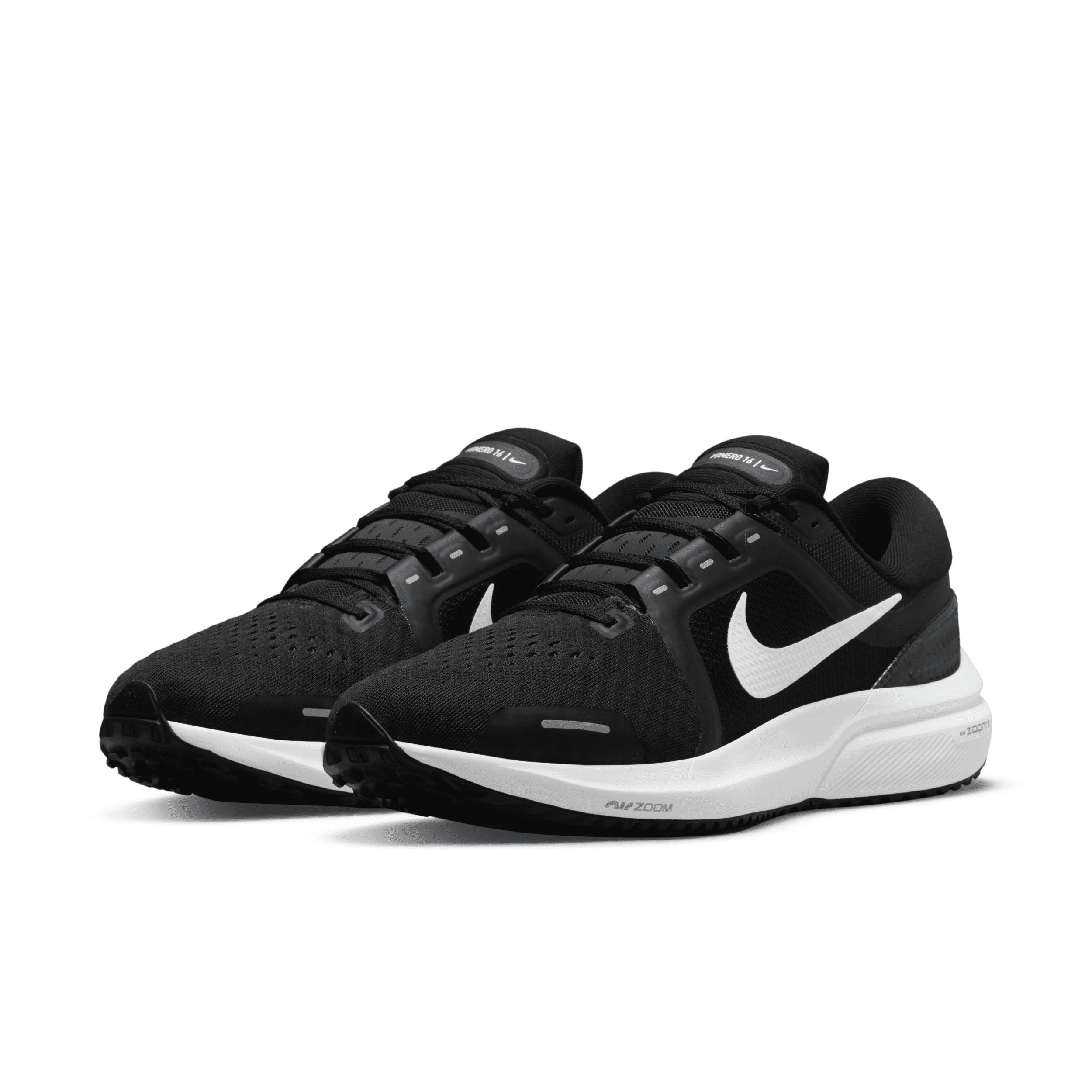 Nike Mens Air Zoom Vomero 16 - Running Shoes Black/White/Anthracite Product Image