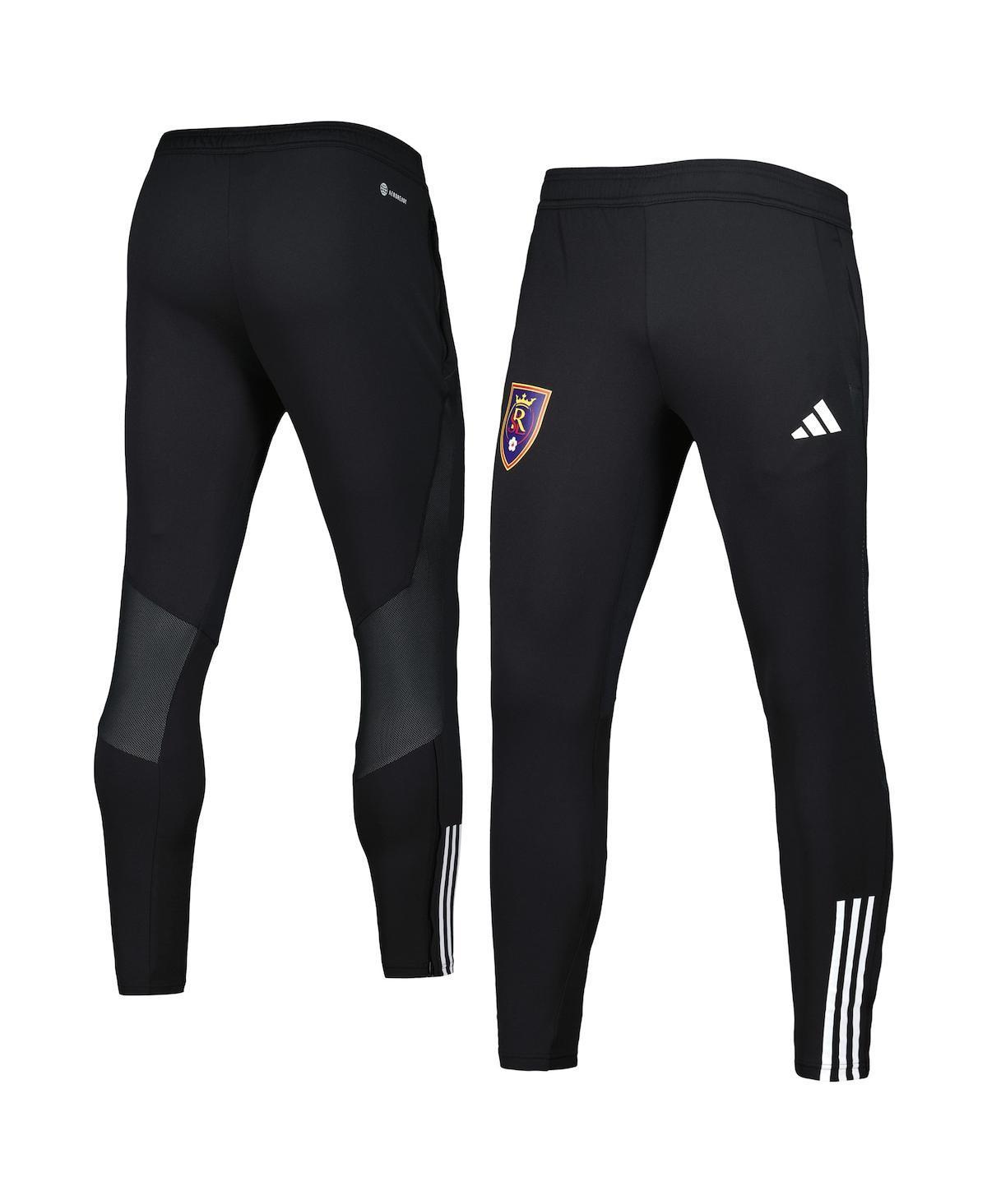 Mens adidas Black Real Salt Lake 2023 On-Field Team Crest Aeroready Training Pants Product Image