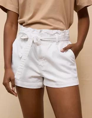 AE Stretch Paper Bag Denim Mom Short Product Image