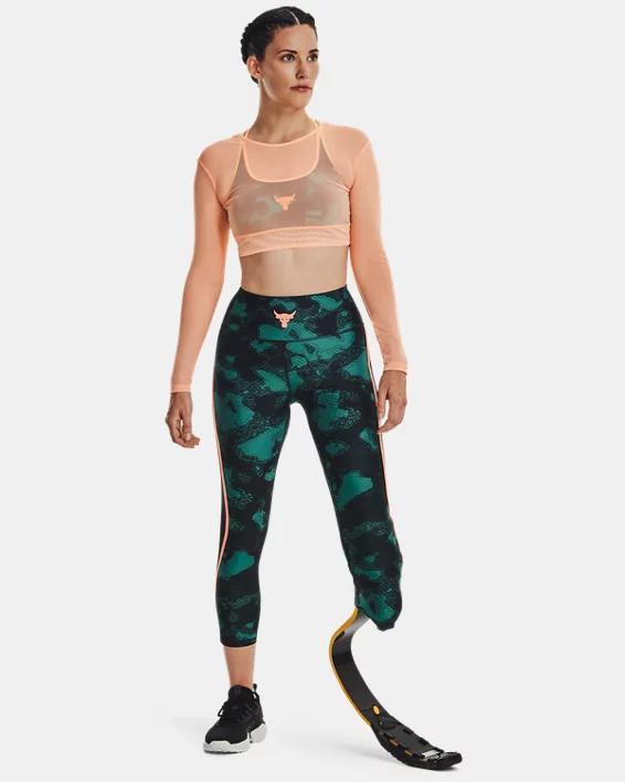 Women's Project Rock HeatGear® Printed Ankle Leggings Product Image