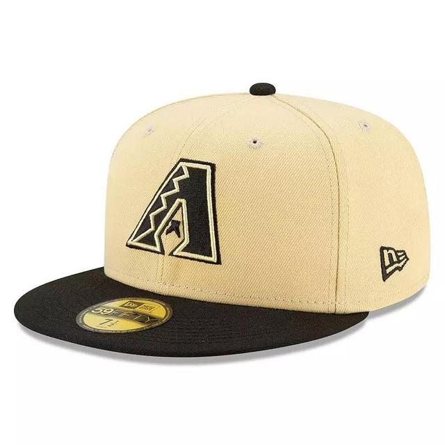 Mens New Era Sand/Black Arizona Diamondbacks 2021 City Connect 59FIFTY Fitted Hat Product Image