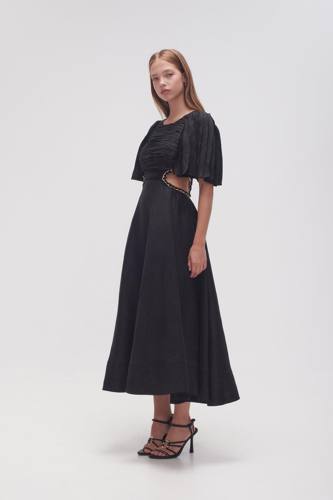 Monica Chainlink Midi Dress Product Image