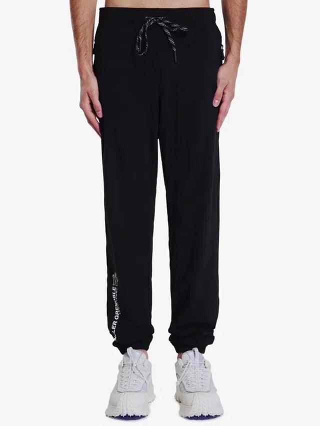 MONCLER Technical Nylon Pants In Black Product Image