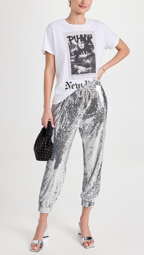 English Factory Sequin Joggers | Shopbop Product Image