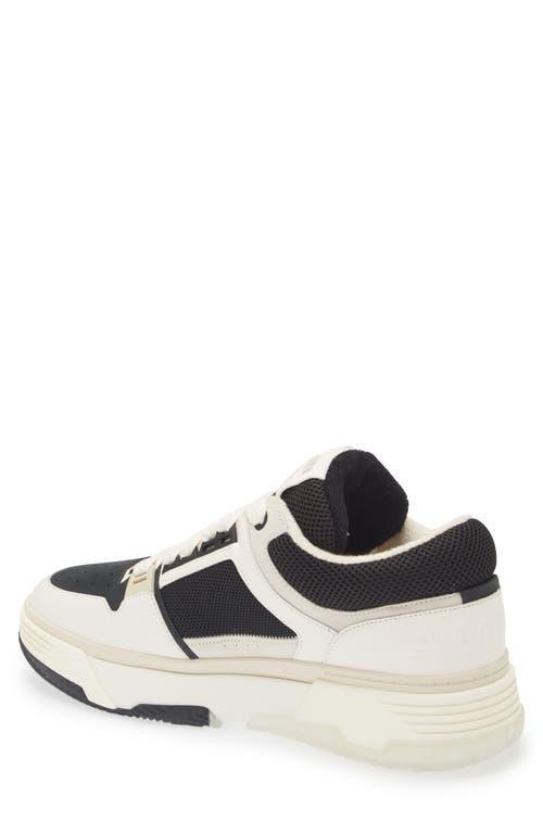 AMIRI Two-tone Ma-1 Sneakers In Black And White In White Black Product Image