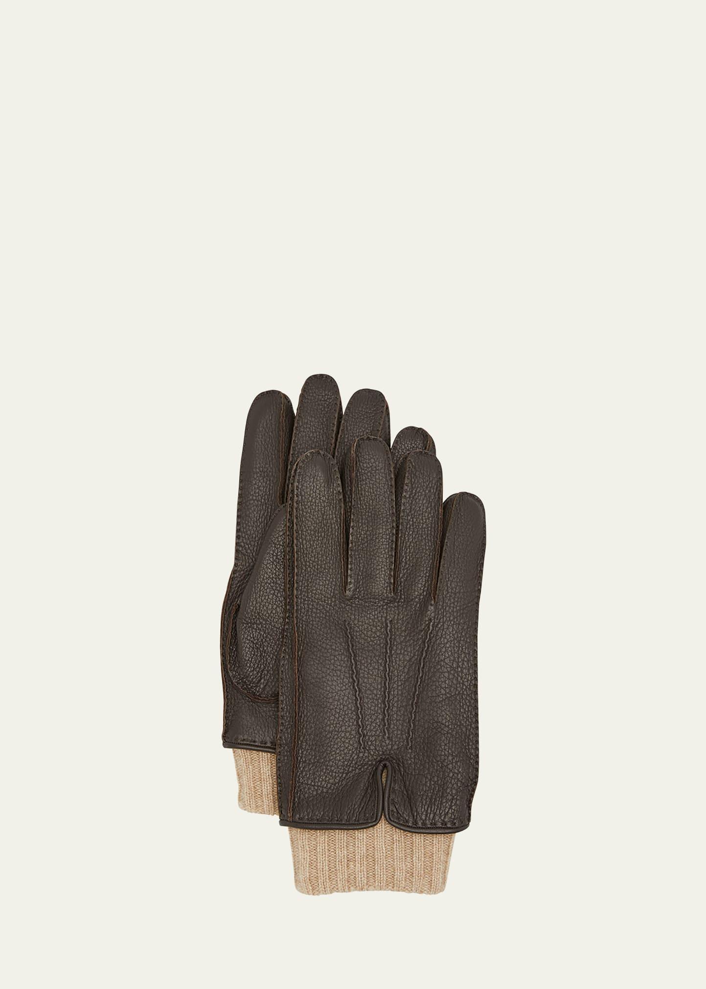 Mens Adler Leather Gloves Product Image