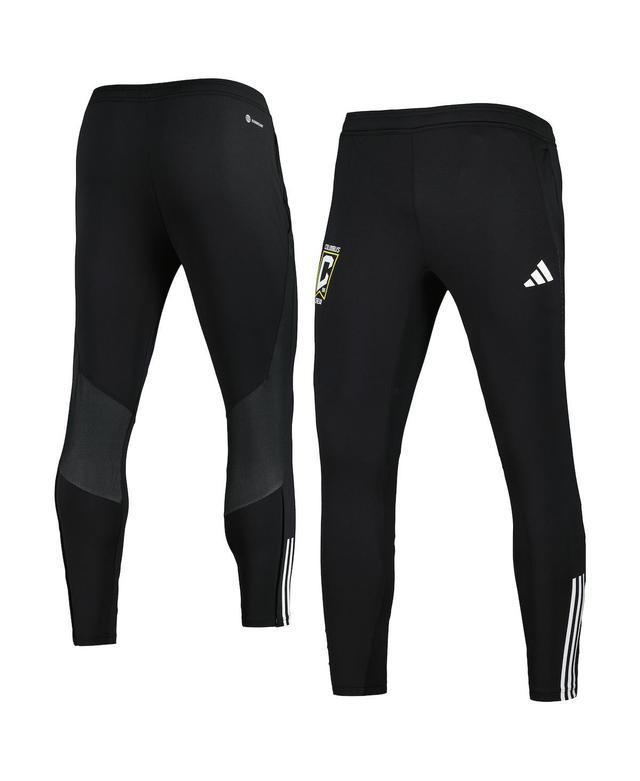 Mens adidas Black Columbus Crew 2023 On-Field Team Crest Aeroready Training Pants Product Image