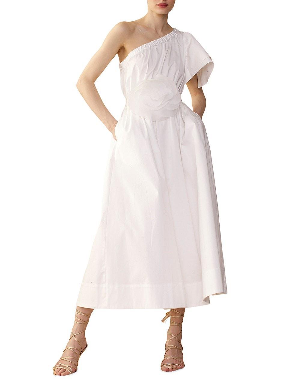 Womens Palma Cotton Midi-Dress Product Image