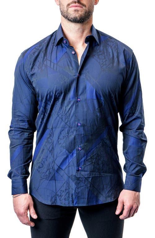 Mens Fibonacci Dark Shirt Product Image