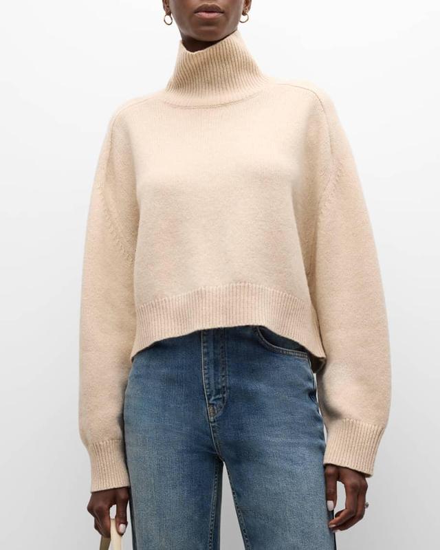 Ballerine Turtleneck Wool Sweater Product Image