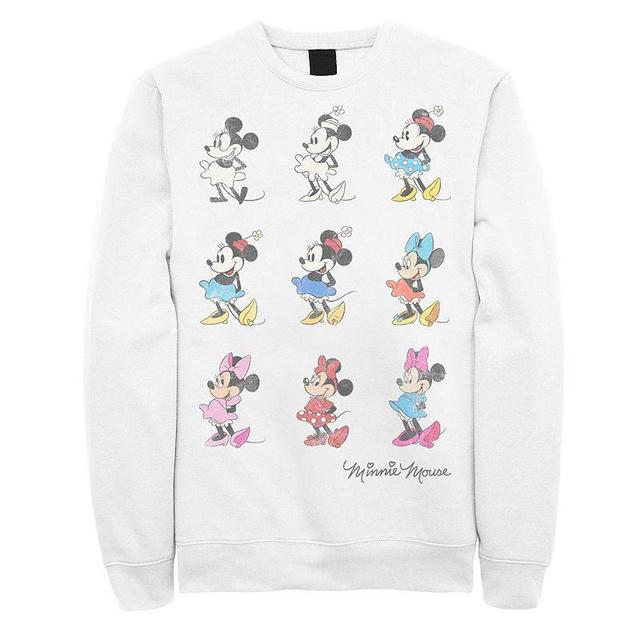 Disneys Mickey & Friends Minnie Mouse Through The Years Mens Sweatshirt Product Image