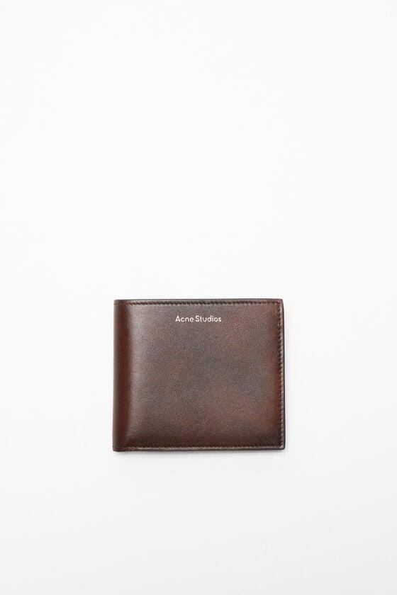 Folded leather wallet Product Image