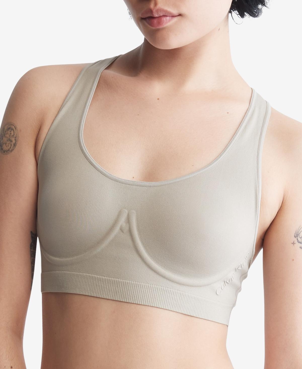 Calvin Klein Womens Bonded Flex Unlined Bralette QF6945 Product Image