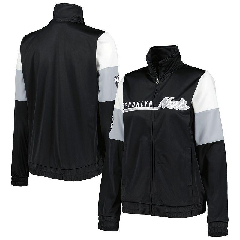 Womens G-III 4Her by Carl Banks Brooklyn Nets Change Up Full-Zip Track Jacket Product Image