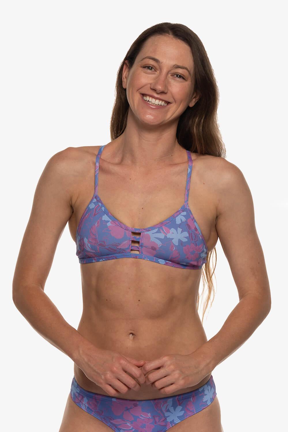 Tomcat Bikini Top - Hibiscus Female Product Image