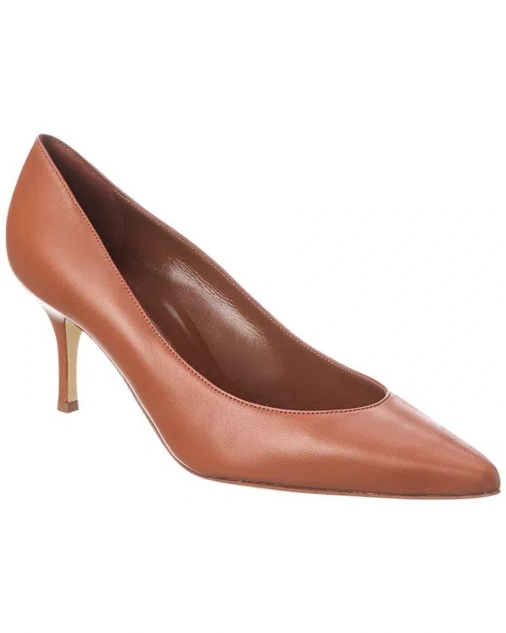 Kietta 70 Leather Pump In Brown Product Image