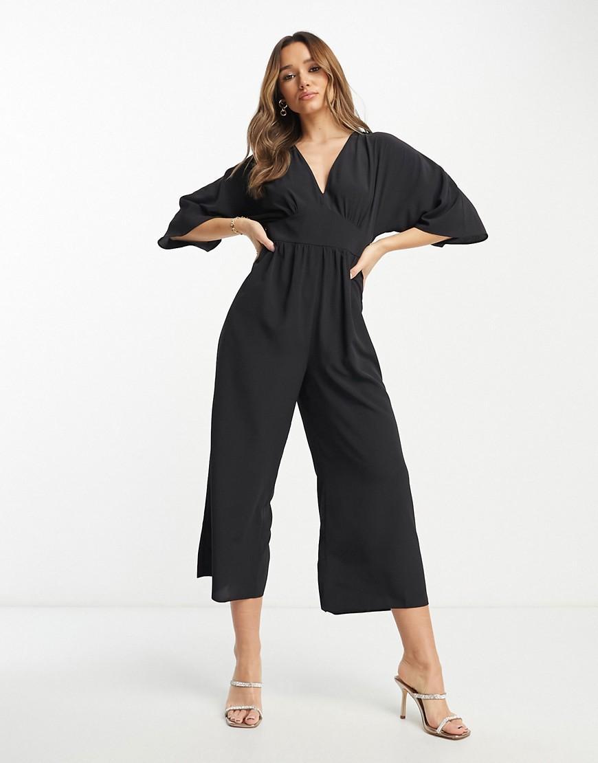 ASOS DESIGN kimono culotte jumpsuit Product Image