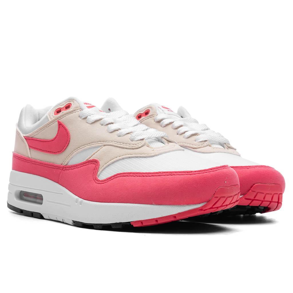 Women's Air Max 1 '87 - White/Aster Pink/Light Orewood Brown/Black Female Product Image