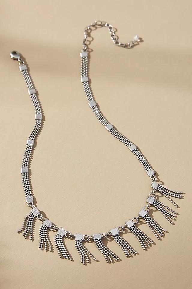 Fringed Ends Collar Necklace Product Image