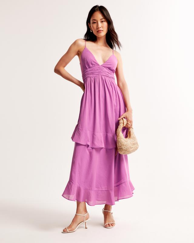 Tiered Ruffle Maxi Dress Product Image