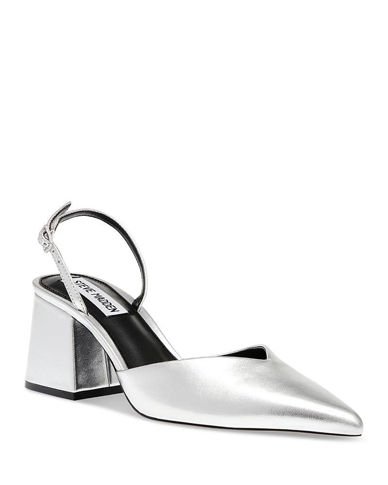 Steve Madden Courtnie Leather Slingback Dress Pumps Product Image