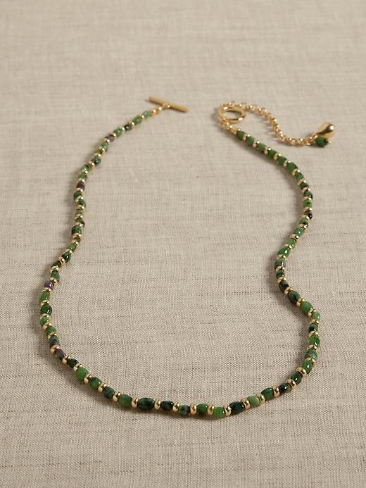 Semi-Precious Stone Lariat Necklace Product Image