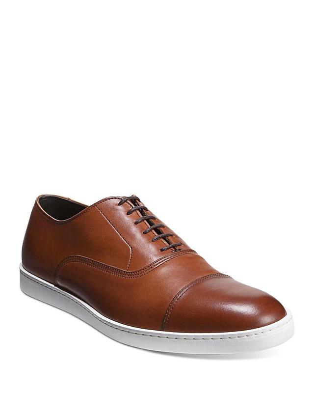 Allen-Edmonds Mens Park Leather Cap Toe Dress Sneakers Product Image