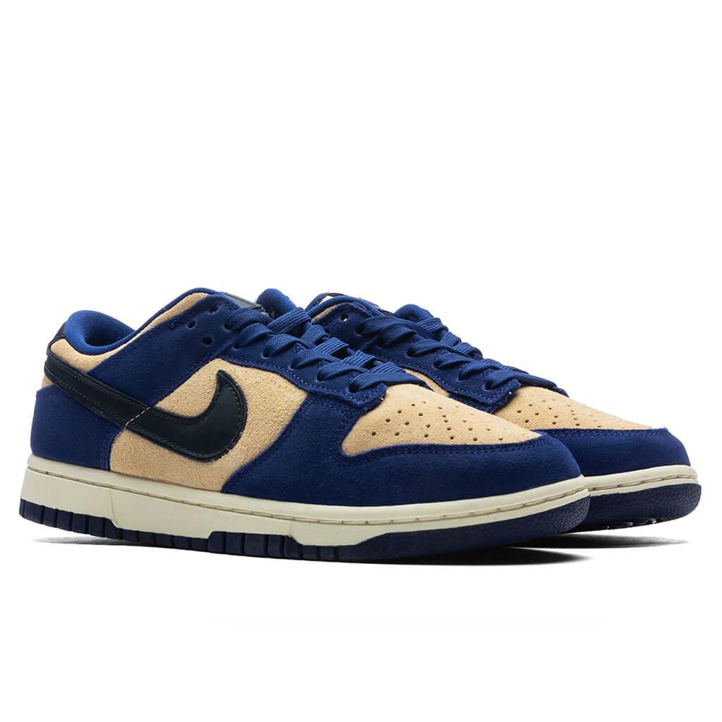 Womens Dunk Low LX - Deep Royal Blue/Dark Obsidian/Sesame Female Product Image