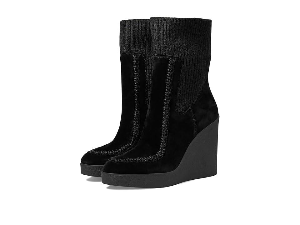 Jessica Simpson Madwen Wedge Heel Sock Booties Womens Shoes Product Image