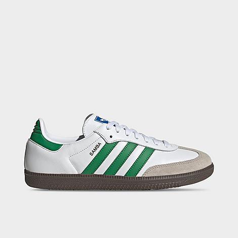 adidas Originals Mens adidas Originals Samba - Mens Shoes Green/Cloud White Product Image