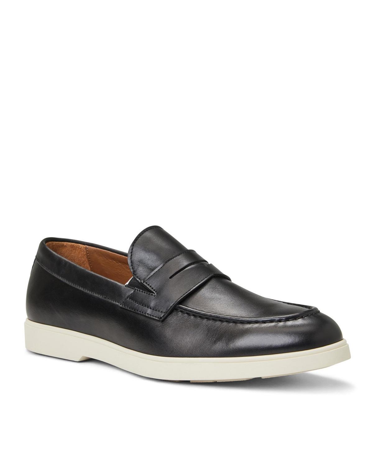 Bruno Magli Mens Ettore Leather Penny Loafers Product Image