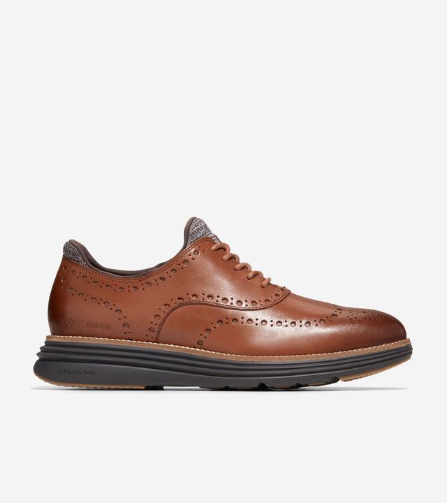 Cole Haan Mens riginal Grand Ultra Wingtip Oxford Shoes - Brown Size 10 Product Image