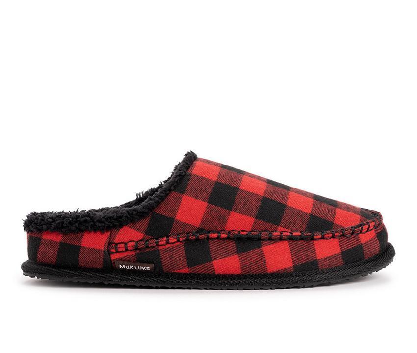 MUK LUKS Men's Pieced Scuff Slippers Product Image