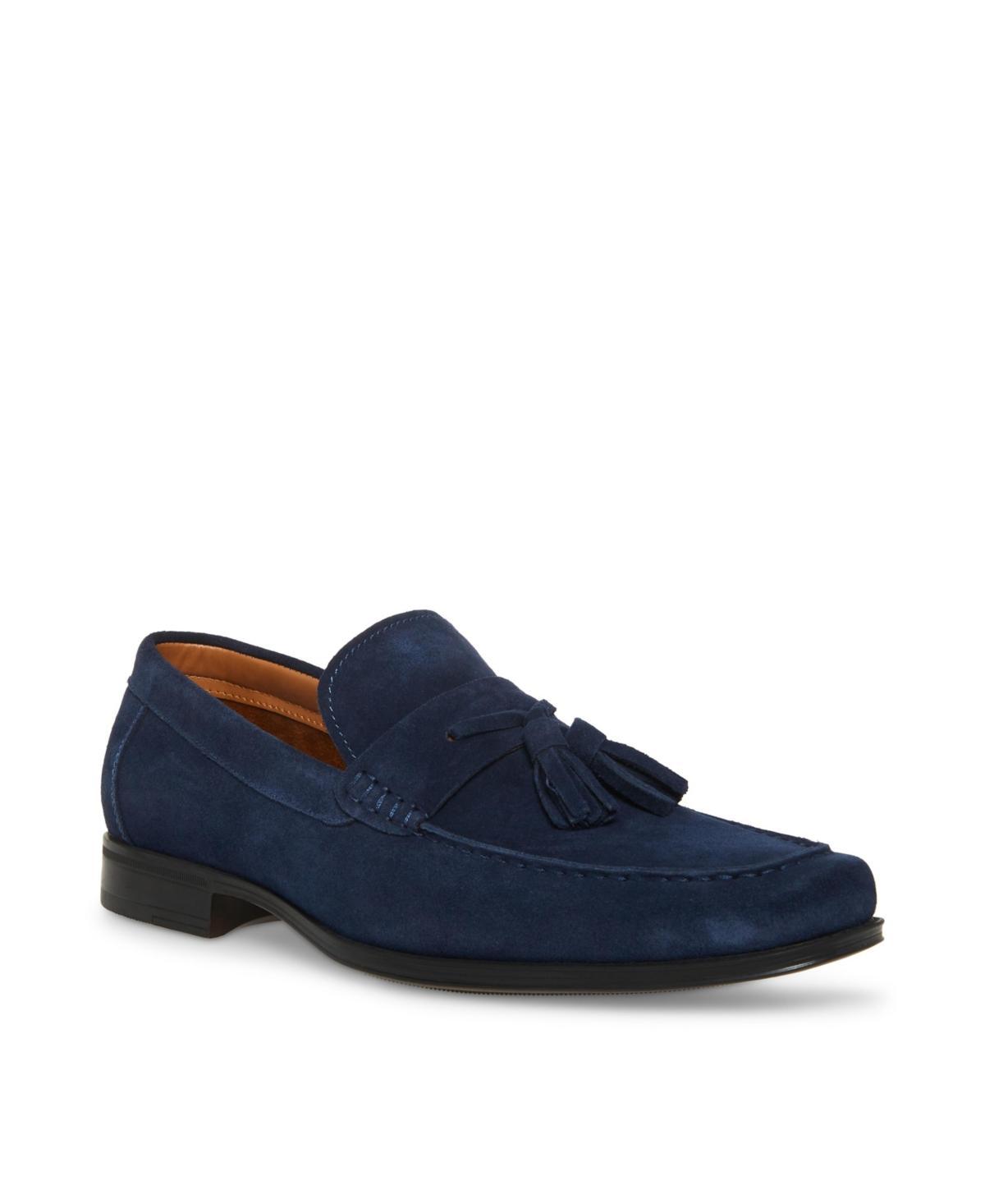 Steve Madden Gollie (Navy Suede) Men's Shoes Product Image