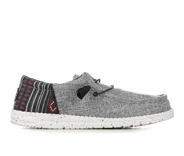 Men's HEYDUDE Wally Funk Jacquard Casual Shoes Product Image