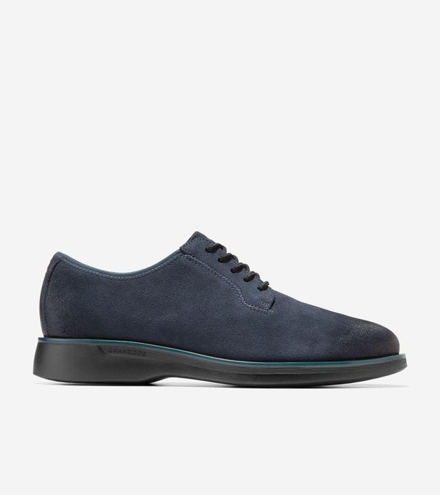 Cole Haan Mens Grand Ambition Postman Oxfords - Blue Size 10 Product Image