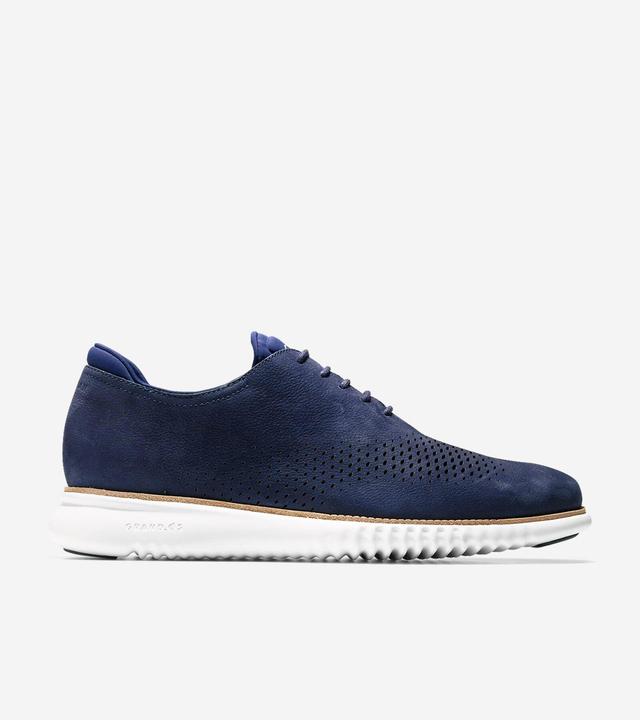 Cole Haan Mens 2.ZERGRAND Stitchlite Nubuck Perforated Oxfords Product Image