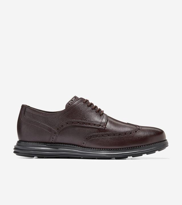 Cole Haan Mens riginal Grand Wingtip Oxford Shoes - Brown Size 13 Product Image