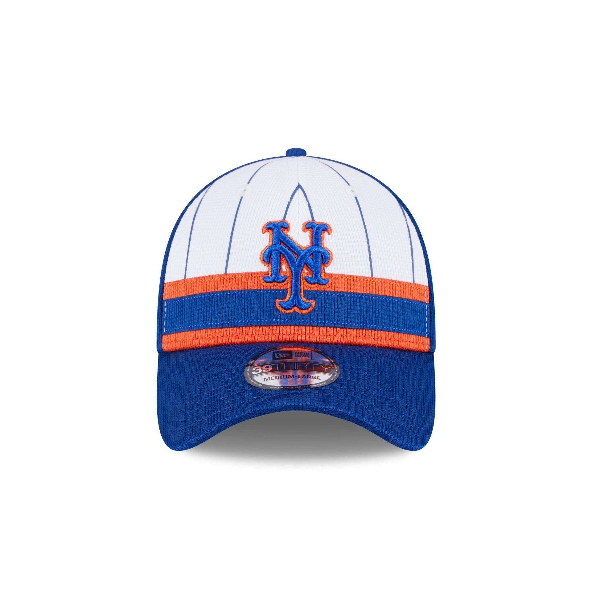 New York Mets 2024 Batting Practice 39THIRTY Stretch Fit Hat Male Product Image