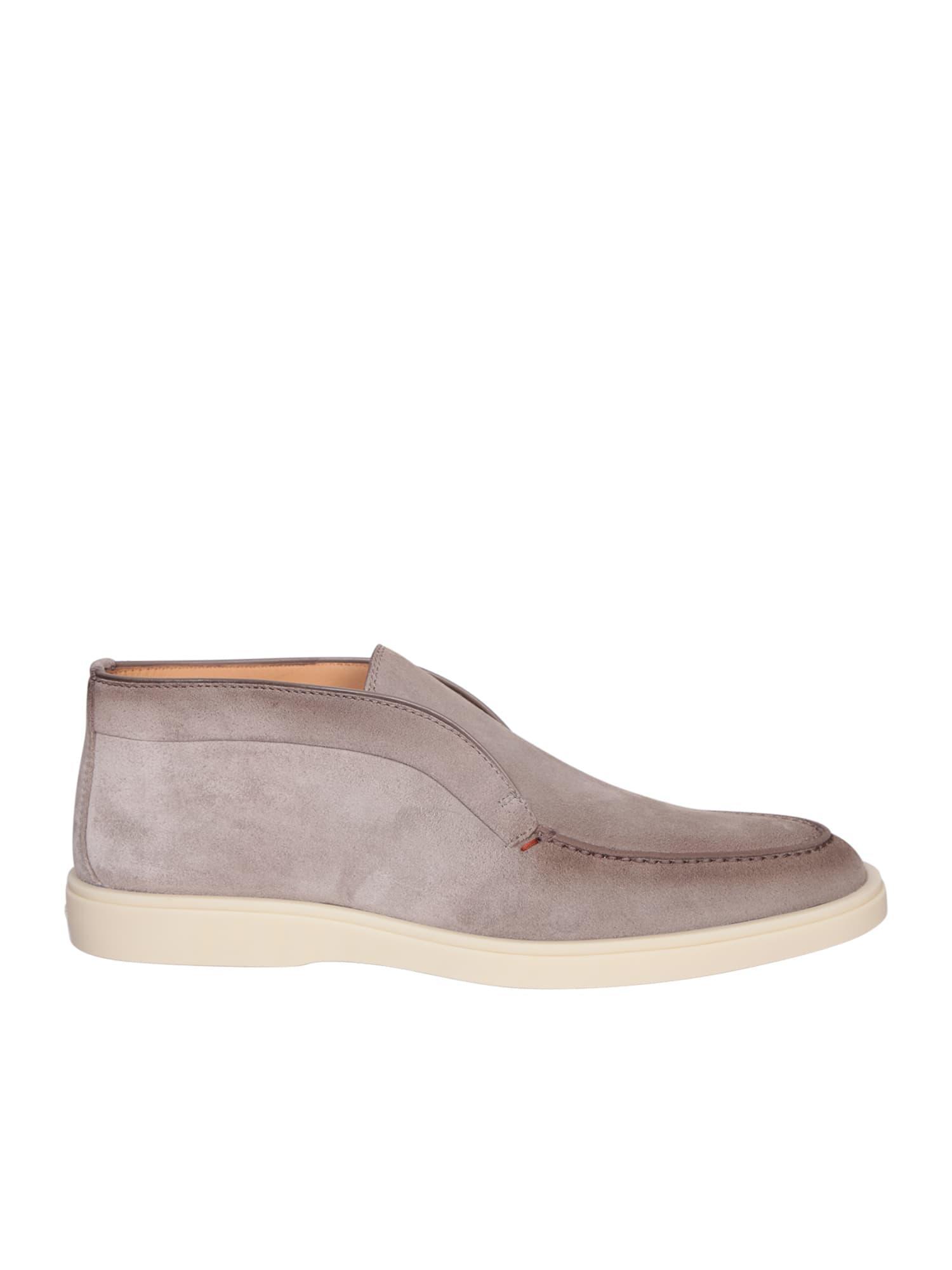 SANTONI Digits Slip-on Ankle Boots In Marrón Product Image