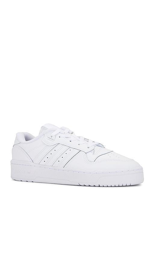 adidas Originals Rivalry Low Sneaker in White. Size 10, 10.5, 12, 9.5. Product Image