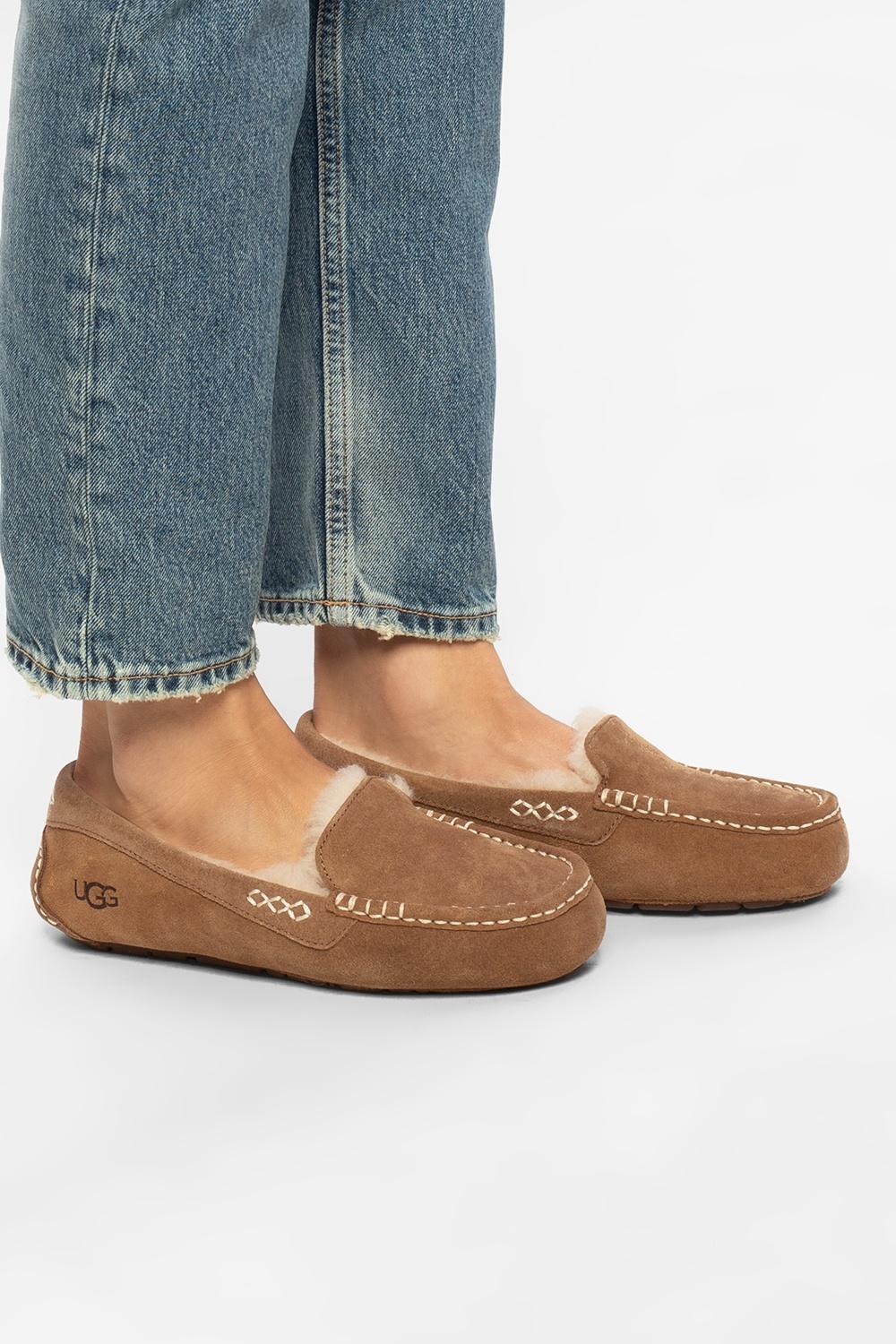 Ansley Water-resistant Slippers In Chestnut Product Image