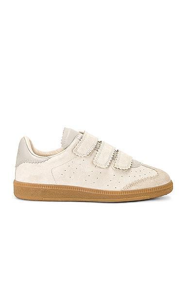 Isabel Marant Beth Sneaker in Light Grey Product Image