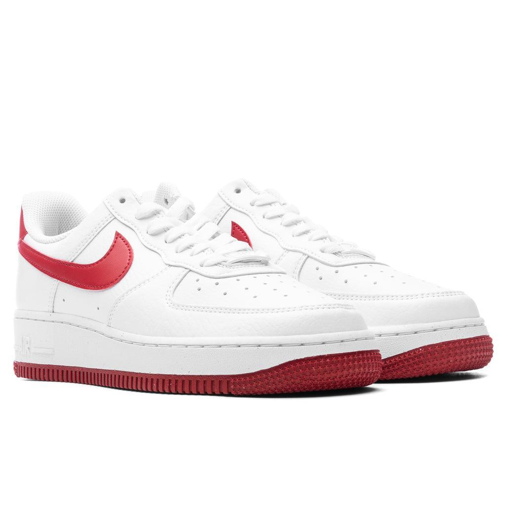 Women's Air Force 1 '07 - White/Gym Red/White/Volt Female Product Image