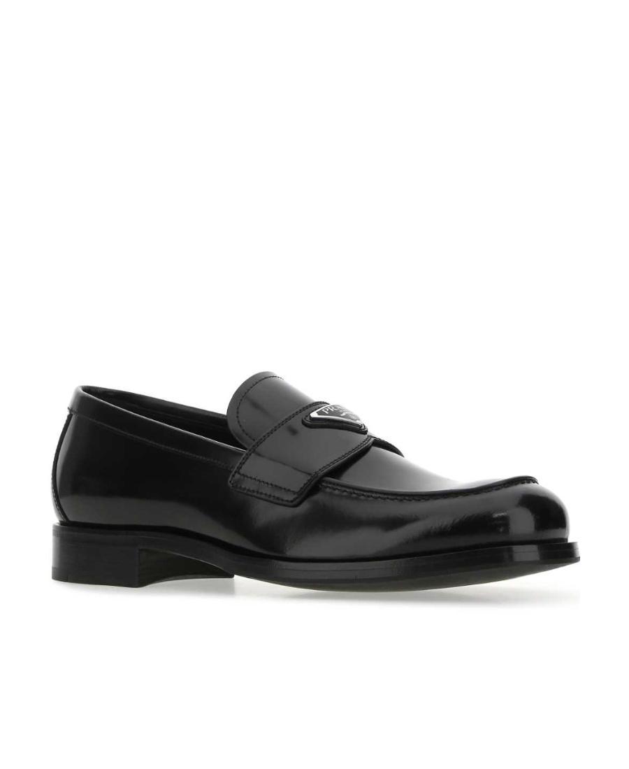 PRADA Mocassini-9 Nd  Male In Black Product Image