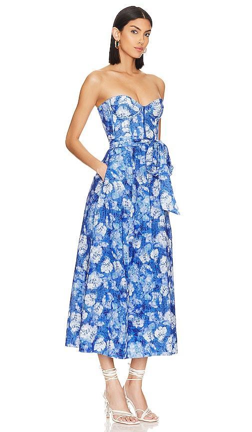 Bardot Vibrant Floral Midi Dress Size 2, 6. Product Image